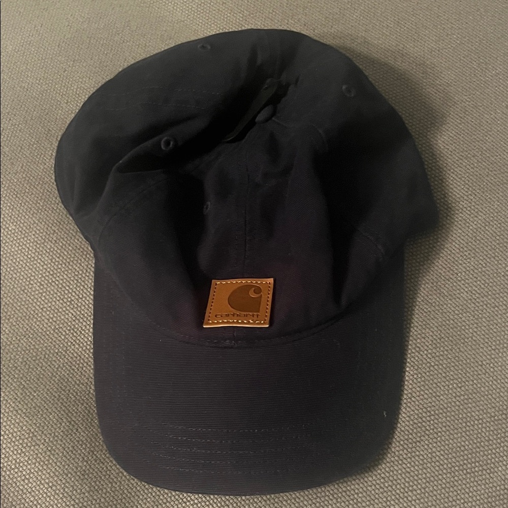 Carhartt Classic Navy Hat with Logo Patch